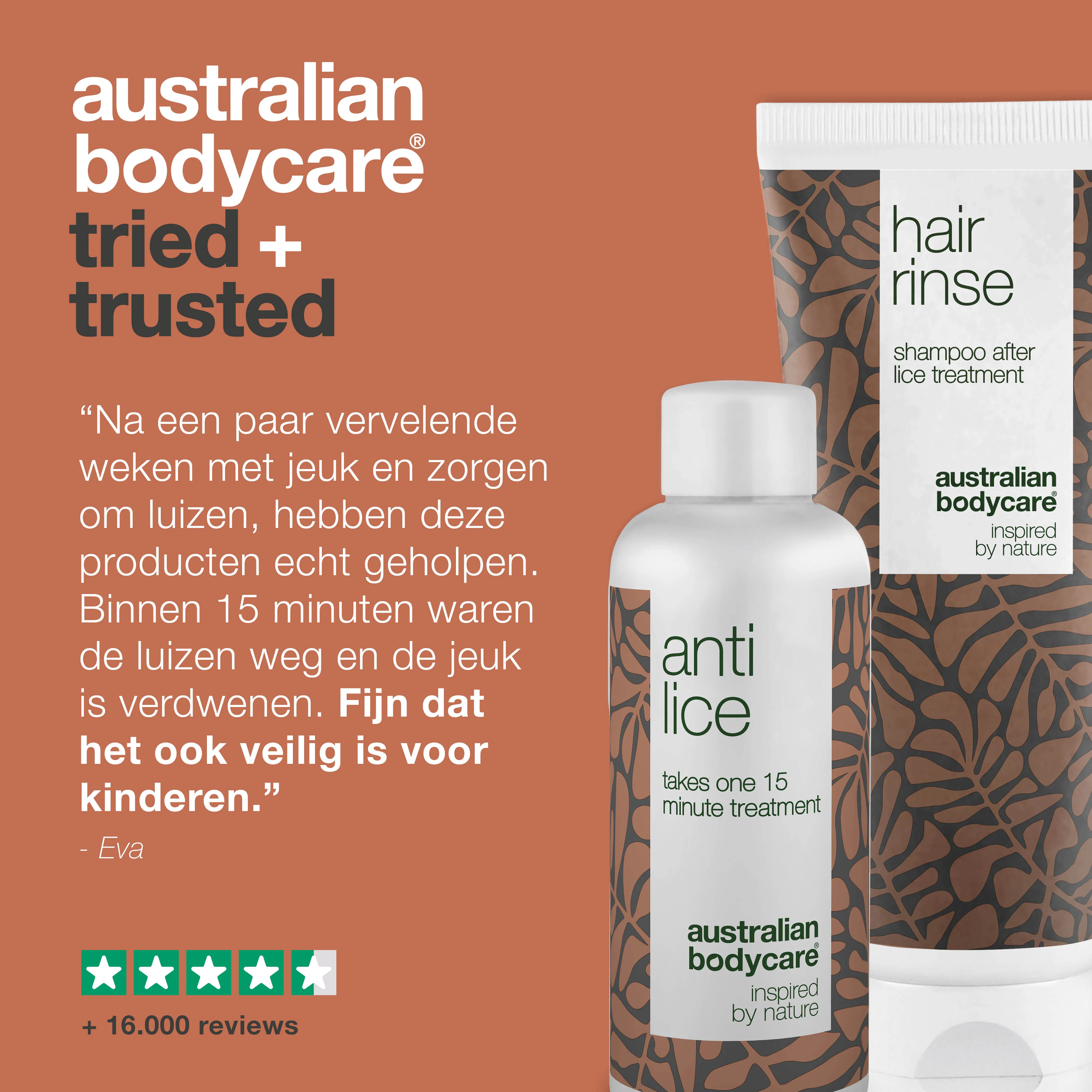 2 producten tegen luizen  — Luizenkuur en luizenshampoo voor problemen met luizen - Image 5