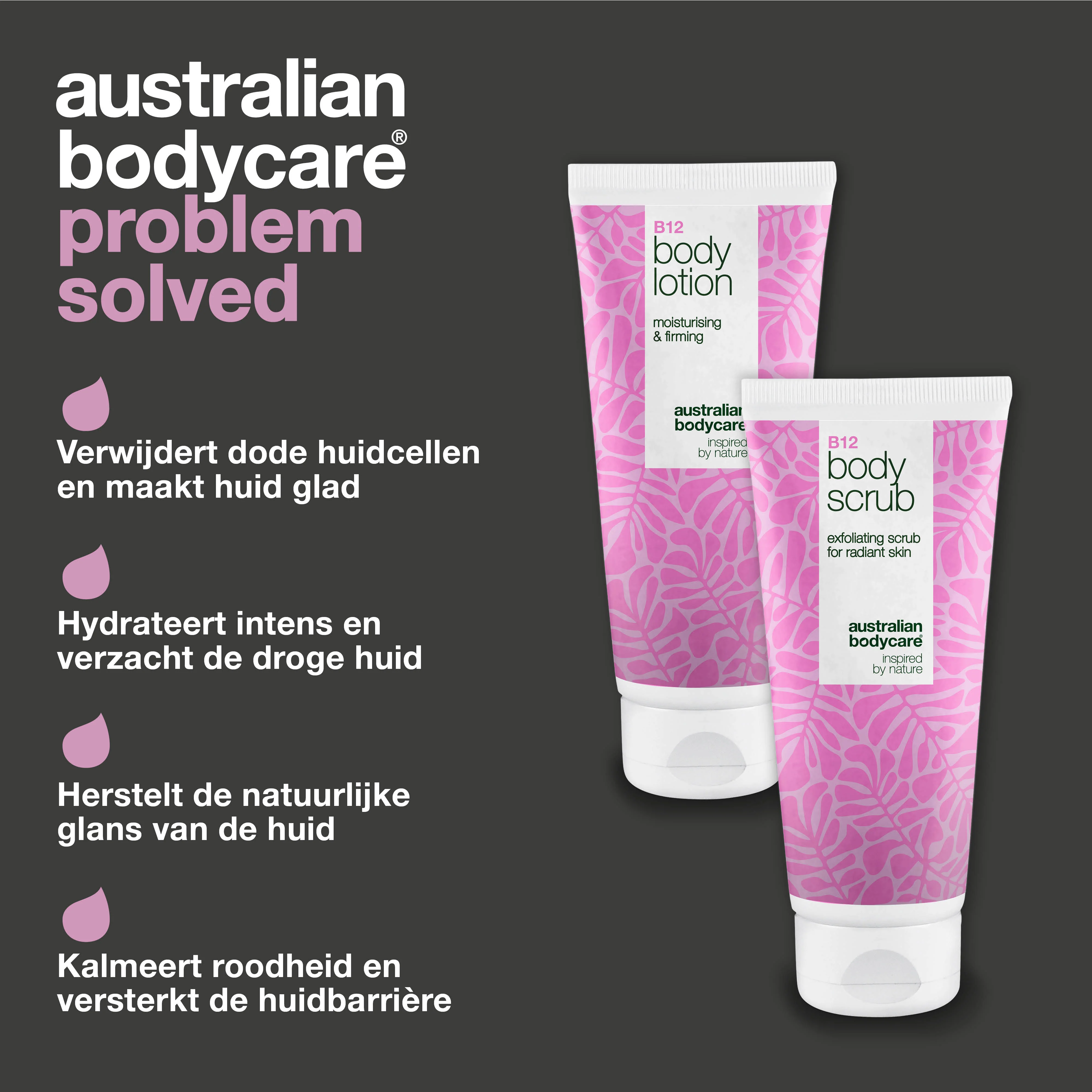 B12-huidverzorgingsset voor droge huid – Exfoliatie & diepwerkende hydratatie — Hydraterende B12 Body Scrub & Lotion voor de droge en gevoelige huid. - Image 3
