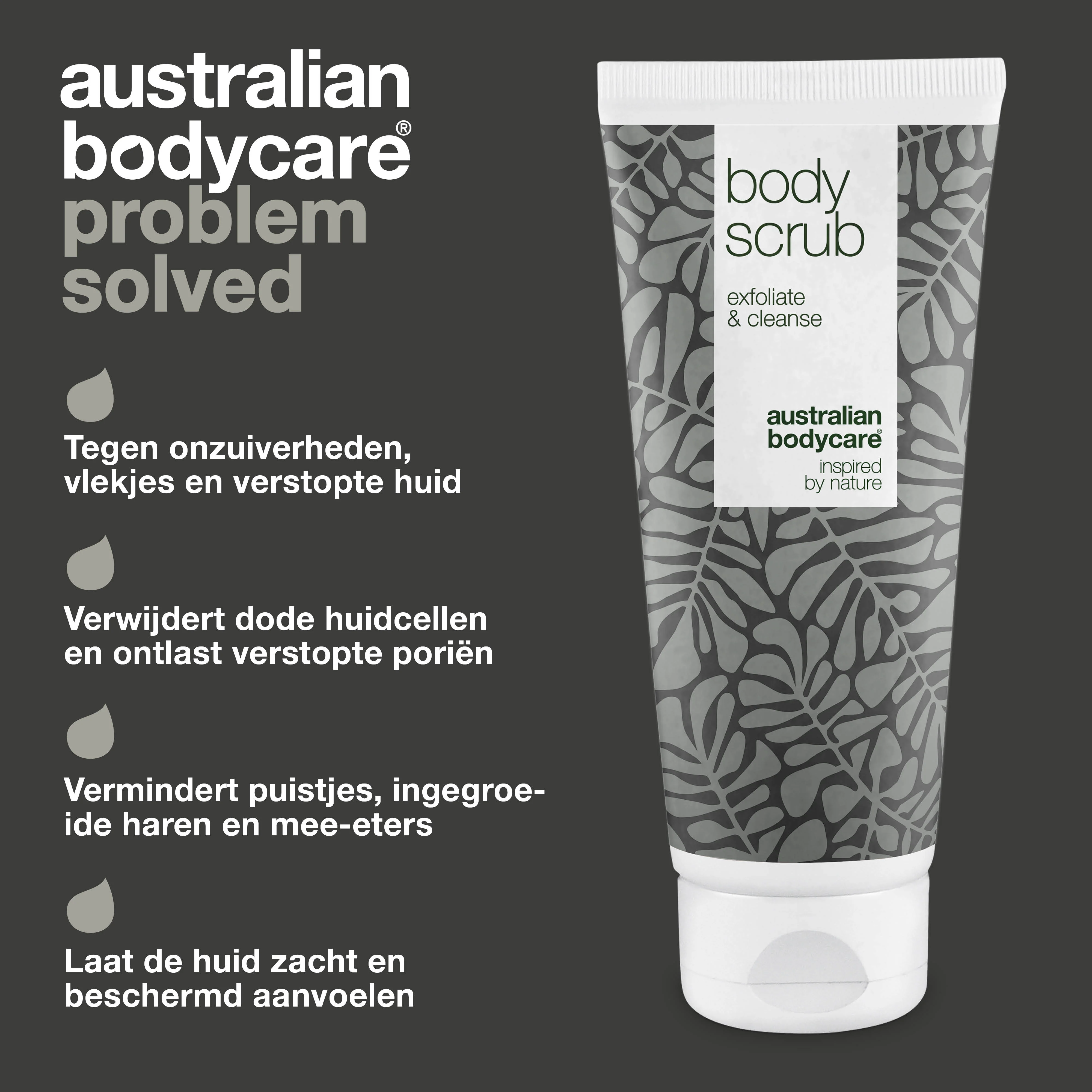 Anti-Puistjes Tea Tree Body Scrub — Diep reinigende lichaamsscrub tegen puistjes en mee-eters - Image 3