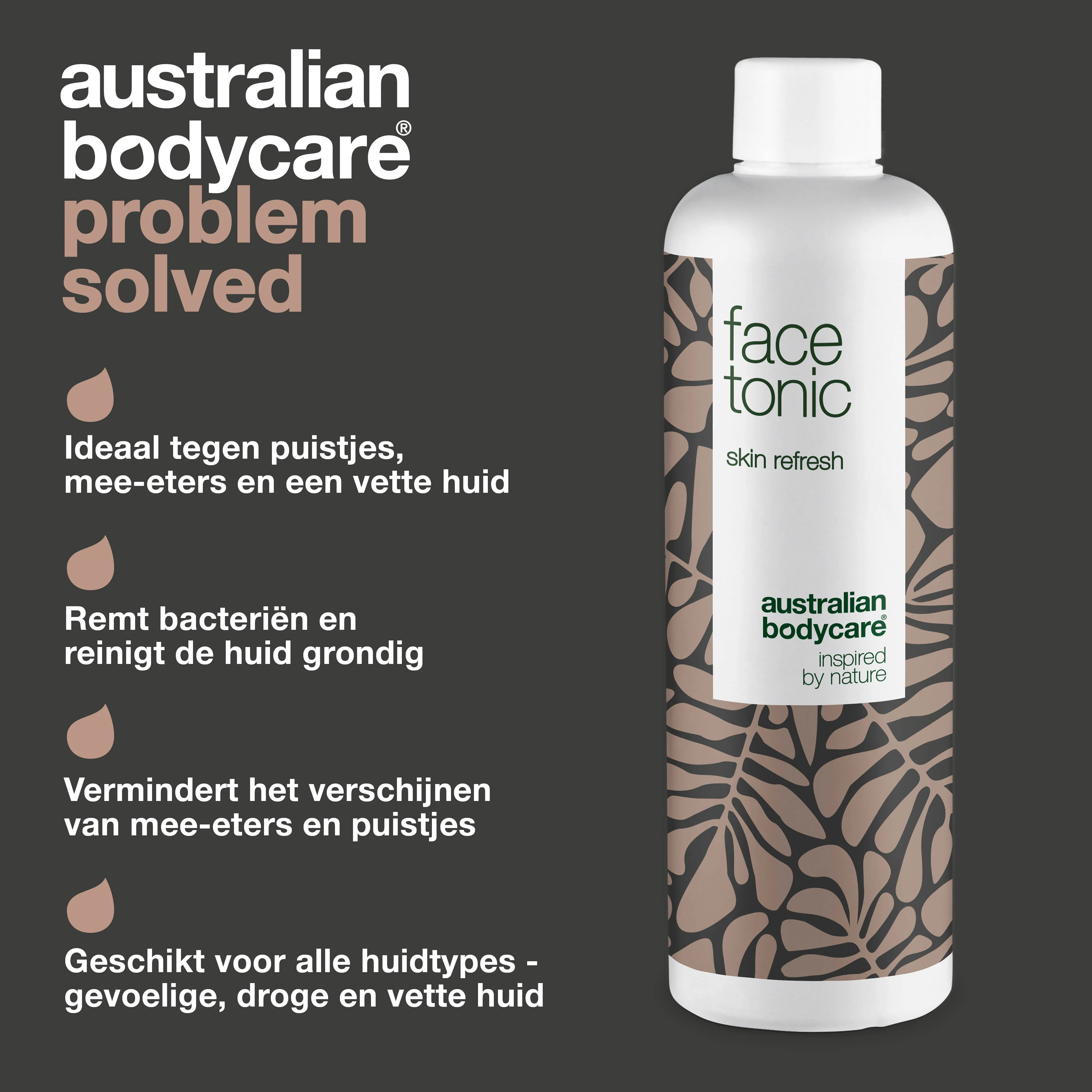 Anti-Puistjes Gezichtstonic — Alcoholvrije face tonic met Tea Tree Olie tegen puistjes en mee-eters - Image 3
