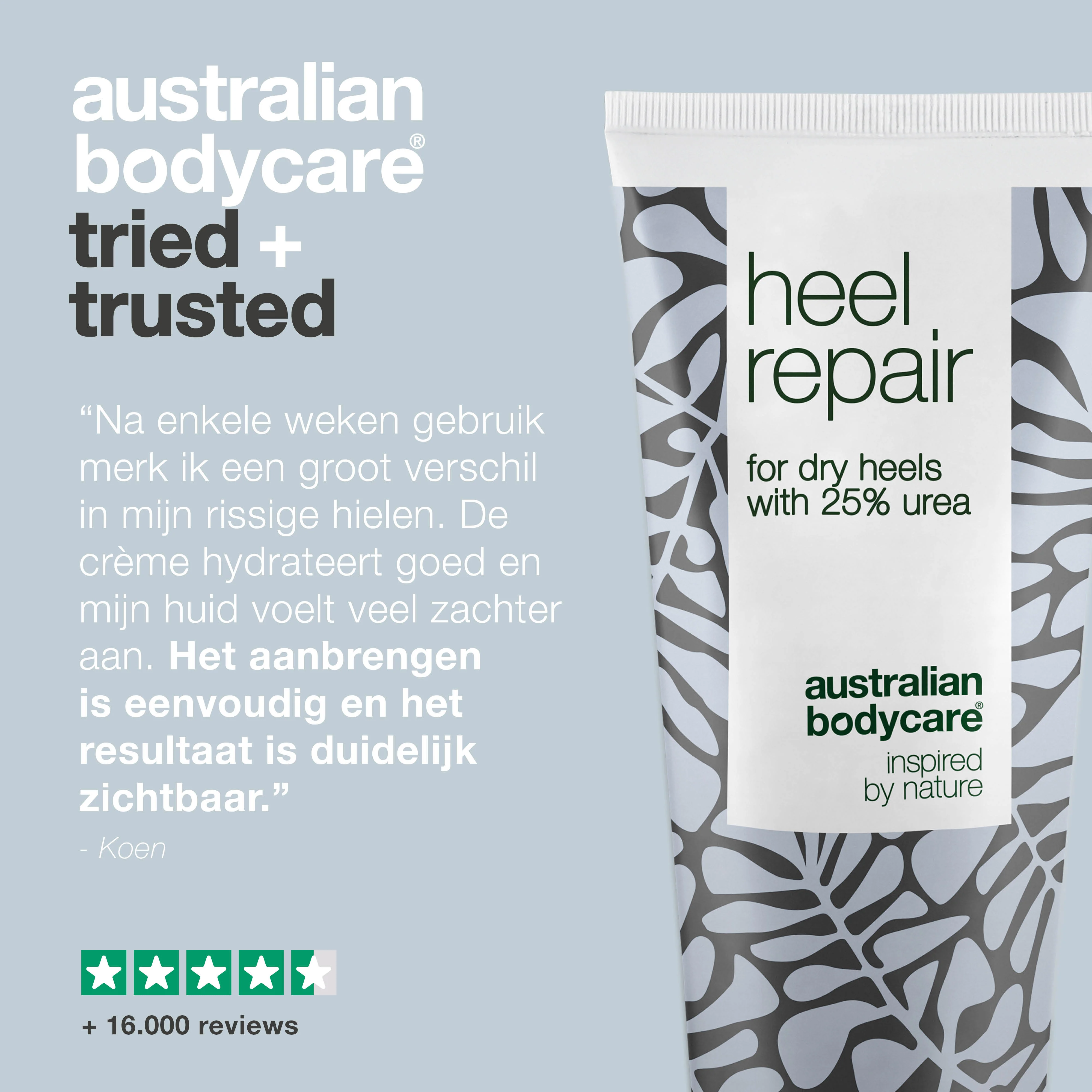 Hielkloven Crème met 25% Ureum — Intensieve hielcrème voor droge hielen en hielkloven - Image 5