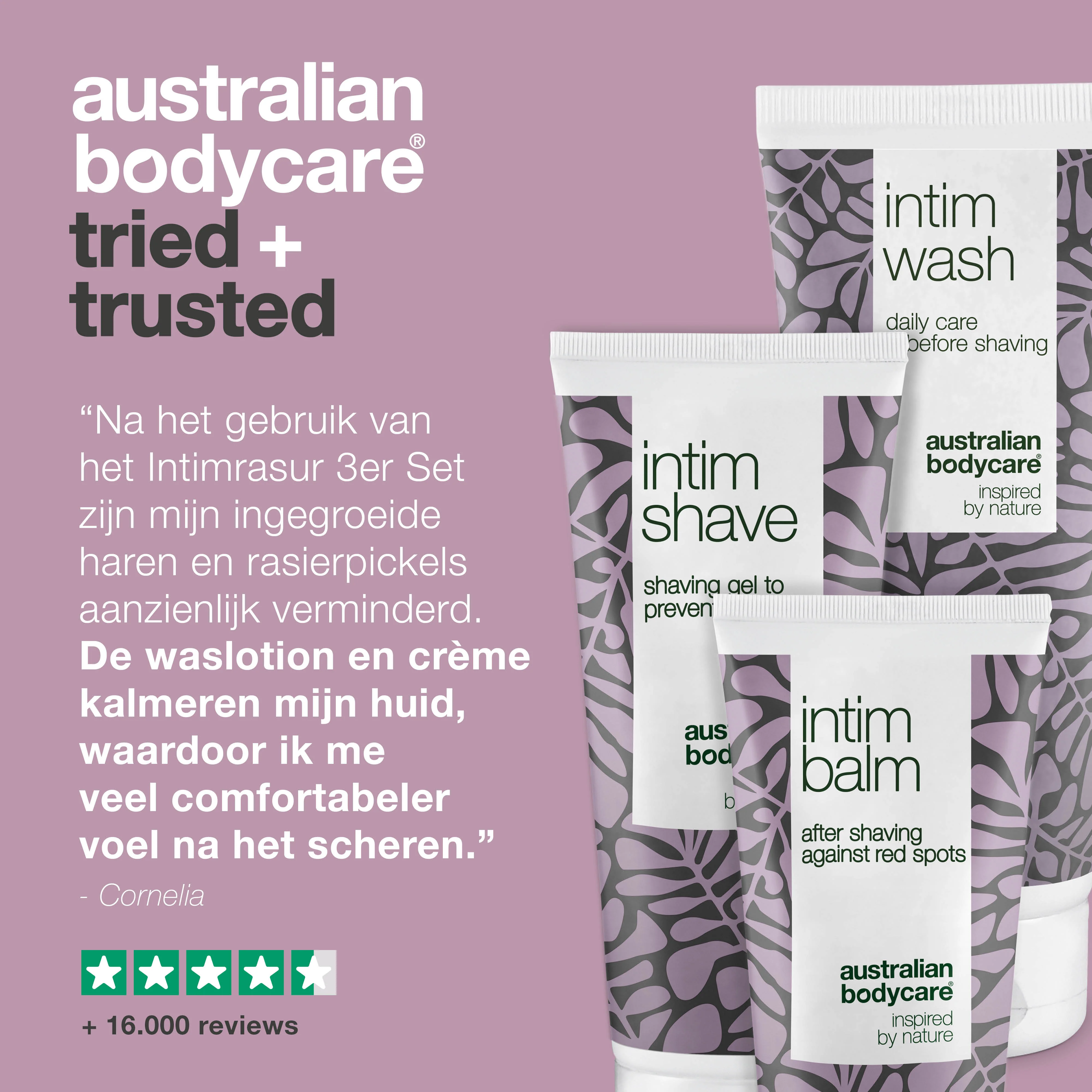 Complete scheerset voor intiem scheren — Een pakket met 3 producten tegen ingegroeide haartjes en rode bultjes in de schaamstreek - Image 5