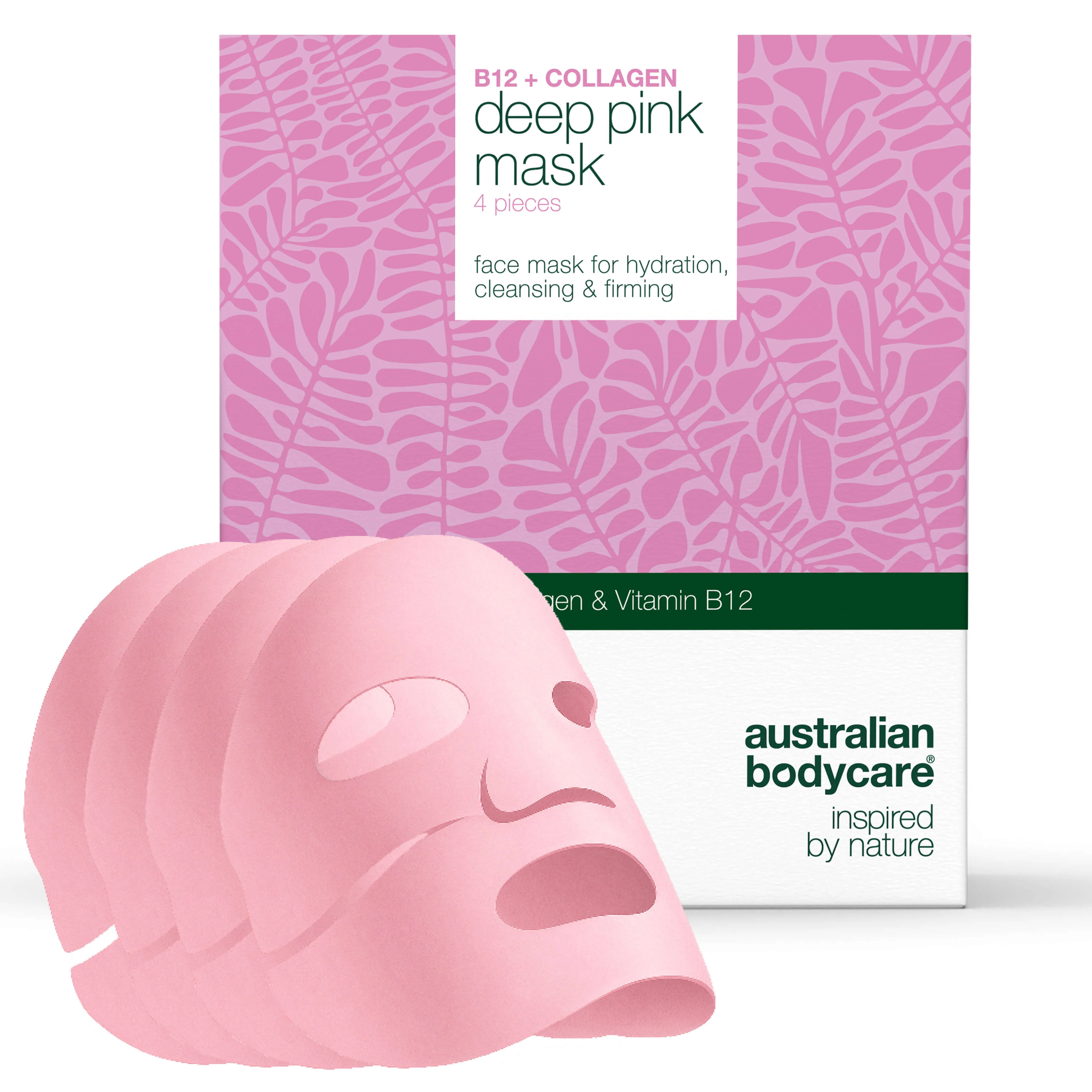Vitamine B12 Collageenmasker voor droge en vermoeide huid — Vitamine B12 Collageenmasker voor droge huid. Met B12, niacinamide, peptiden, collageen en hyaluronzuur voor hydratatie en glans. - Image 9