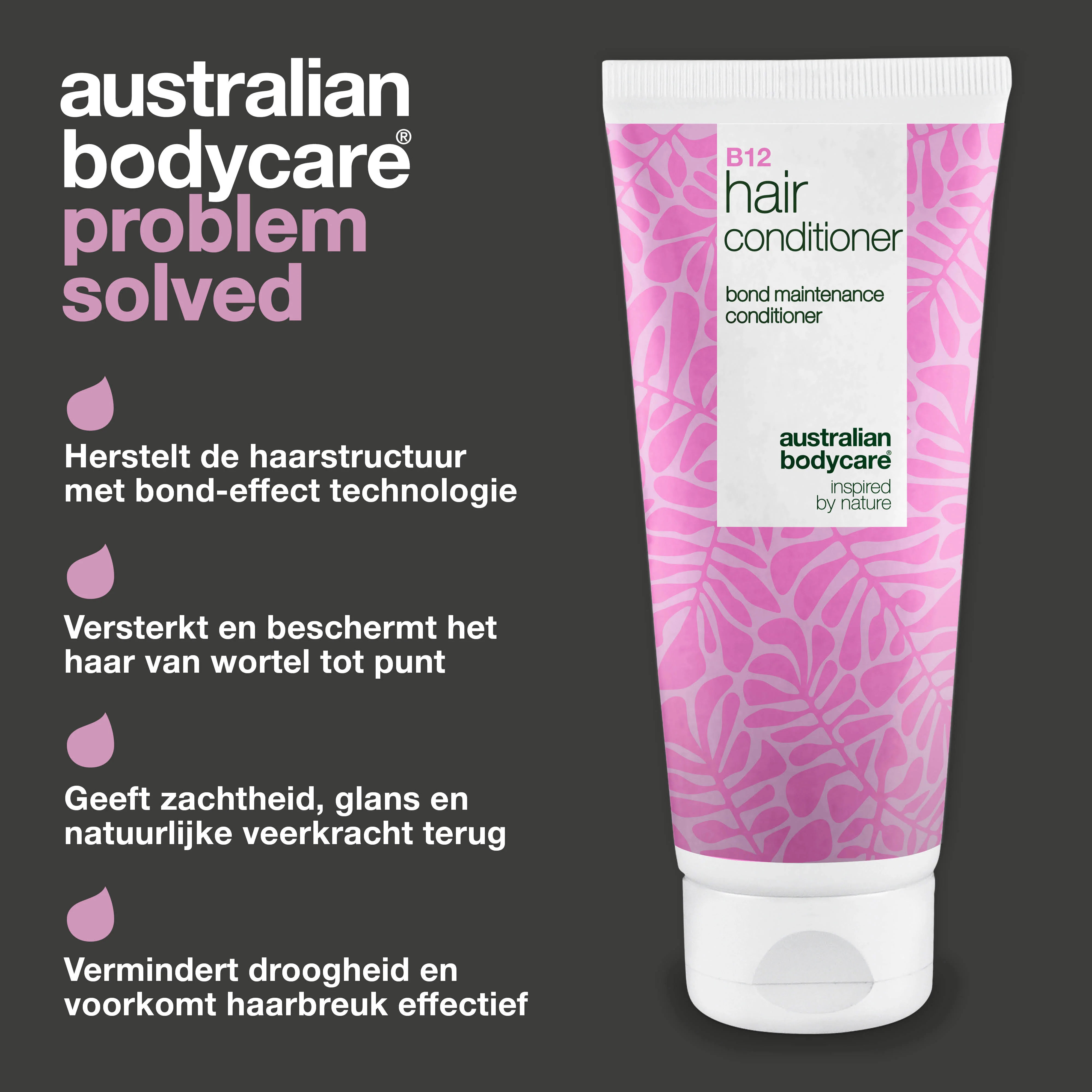 Vitamine B12 Hair Conditioner – Versterkt droog en verzwakt haar — Vitamine B12 Hair Conditioner voor beschadigd haar. Bond-effect herstelt en versterkt. Met Vitamine B12, Panthenol en Elaya Renova™. - Image 3